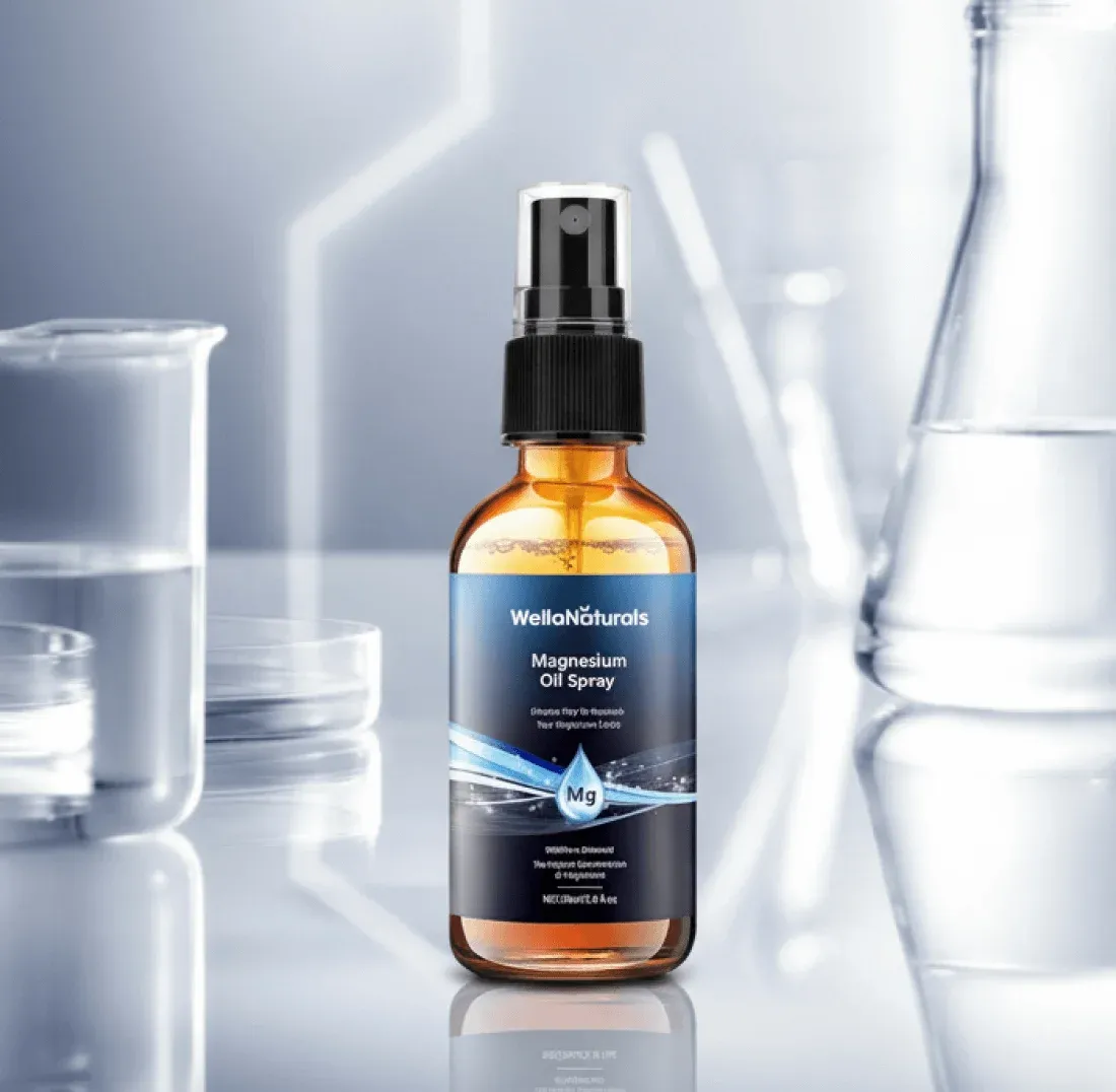 Magnesium oil spray